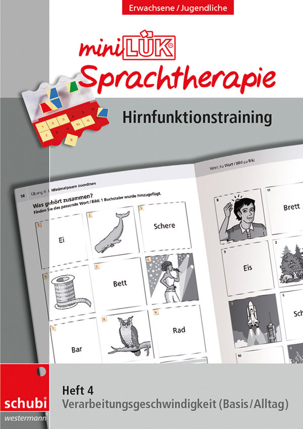miniLük-Sprachtherapie Hirnfunktionstraining 4