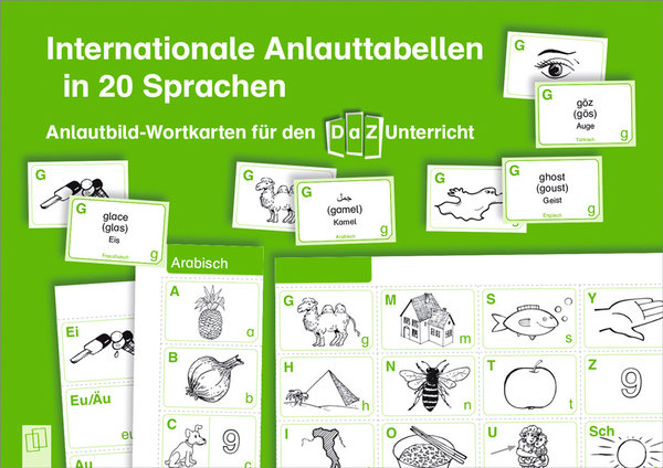 Internationale Anlauttabellen in 20 Sprachen