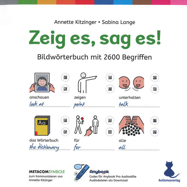 Kitzinger/Lange, Zeig es, sag es! mit Anybook-Code für PRO Audiostift